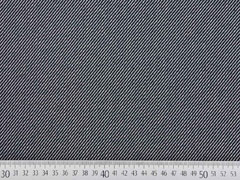 Dekostoff diagonale Streifen Doubleface, schwarz