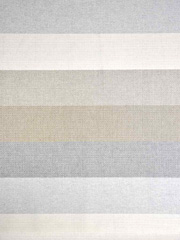 Dekostoff Blockstreifen, cremewei beige hellgrau