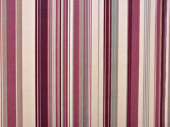 Dekostoff Streifen vertikal, altrosa dunkelmint beige