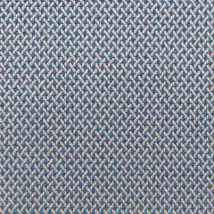 Outdoorstoff Teflon Kreuzmuster Weave, blau natur