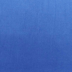 Feincord Stoff Babycord uni, kobaltblau