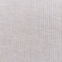 Halbleinen Leinen Baumwolle schmale Streifen, weiß beige