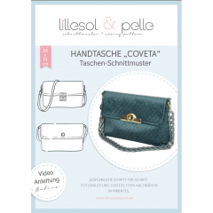 Papierschnittmuster Handtasche COVETA Lillesol&Pelle No