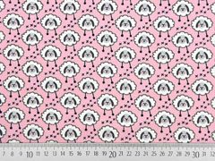 Bio-Jersey Stenzo Schafe Kreuze, rosa