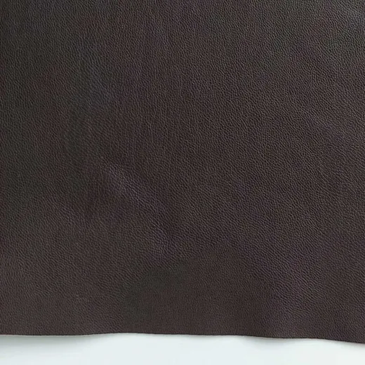 RESTST�CK 46 cm Lederimitat mit Wildleder-Imitat R�cken elastisch, dunkelbraun