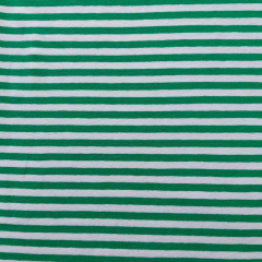 Jerseystoff Streifen 5 mm Garn gefrbt, grn wei