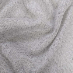 Strickstoff, grau meliert