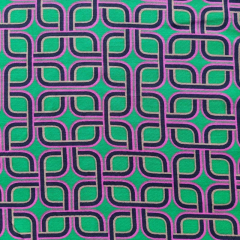 Viskose Twillstoff grafisches Muster Stone washed, pink dunkelblau grn