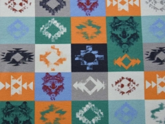 Sweatstoff Ethnomuster Bohemian Style, bunt