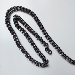 Taschenkette Metall, gunmetal