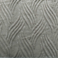 Fellimitat Fake Fur Plsch gemustert 3D grafisches Muster, khakigrn