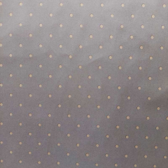 Futterstoff Jackenfutter Mantelfutter Punkte, hellbraun taupe