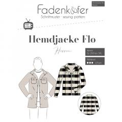 Papierschnittmuster HERREN HEMDJACKE FLO Fadenkfer