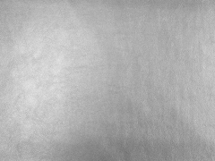 RESTST�CK 39 cm kr�ftiges Lederimitat silber metallic