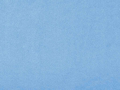 Minky Fleece Stoff uni, hellblau