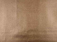 RESTST�CK 30 cm Kunstleder Lederimitat f�r Taschen gepr�gte Optik, bronze metallic