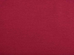 Sweatstoff French Terry uni, weinrot