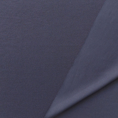 Jerseystoff mit Textur elastisch weicher Griff, dunkelblau
