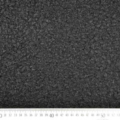 Boucle Stoff Schafslckchen, schwarz