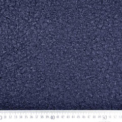 Boucle Stoff Schafslckchen, dunkelblau
