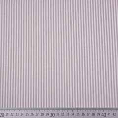 Baumwollstoff Streifen 3 mm garngefrbt, beige weiss