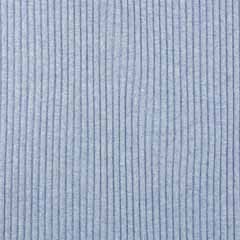 Bndchenstoff gerippt Hipster-Beanie Stoff, hell jeansblau meliert
