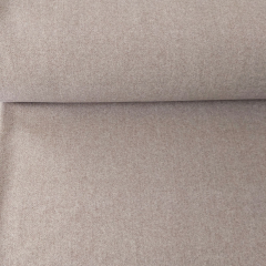RESTST�CK 30 cm Jackenstoff Wool Look klassischer Stil, taupe meliert
