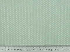 RESTSTCK 19 cm Baumwollstoff Mini Stars kleine Sterne, hellgrn