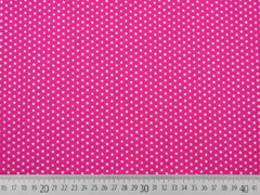 Baumwollstoff Mini Stars kleine Sterne, pink