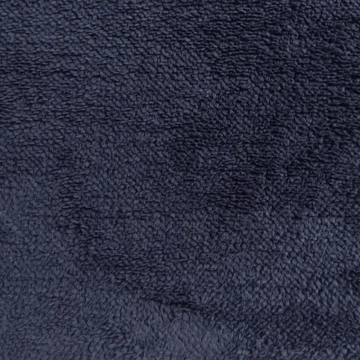 Teddyfleece Stoff Teddyfell Lammfellimitat flauschig weich elastisch, dunkelblau
