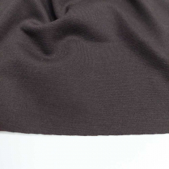 Jerseystoff Punto di Roma Heavy Stretchjersey, dunkelbraun