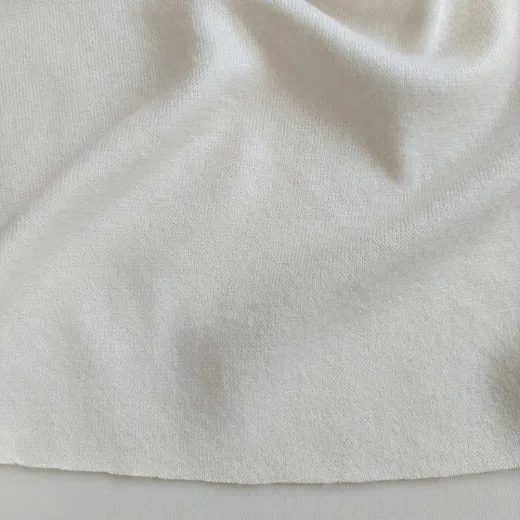 Strickstoff Viskose Glattstrick butterweich, wollwei�