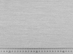 Strickstoff angeraut Doubleface, hellgrau melange