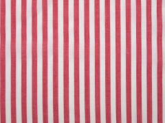 RESTSTCK 35 cm Viskose Blusenstoff Streifen, wei rot