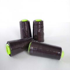 Overlockgarn 4 Rollen, dunkelbraun