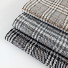 RESTST�CK 50 cm Jacquard Stoff Glencheck Webware Karomuster Glitzer, khakigr�n wei�