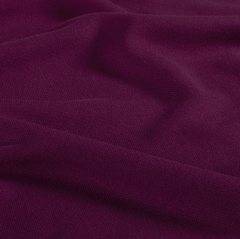 Jerseystoff Punto di Roma Pique Romanitjersey, burgundy