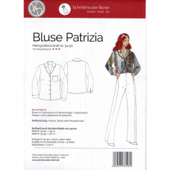 Papierschnittmuster Pyjama Bluse PATRIZIA Schnittmuster Berlin