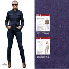 Papierschnittmuster Jacke SVEA Utility Style Military Style Schnittmuster Berlin