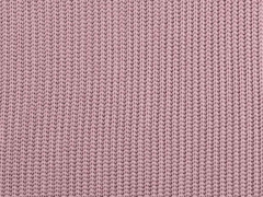 Strickstoff Baumwolle Halbpatent gerippt, altrosa
