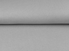 Strickstoff Baumwolle Meterware uni, hellgrau