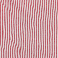 Baumwollstoff Streifen 3 mm garngef�rbt, rot wei�