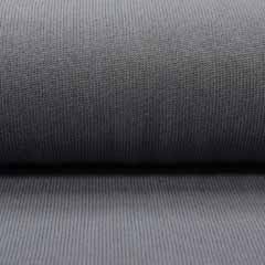 RESTST�CK 50 cm Strickstoff Baumwolle Meterware uni, dunkelgrau