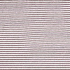 Jerseystoff Streifen 3 mm, dunkeltaupe wei