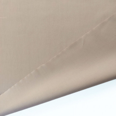 Baumwollstoff Silky Cotton Blusenstoff Hemdenstoff uni, Beige Imperiale (beige) - Made in Italy