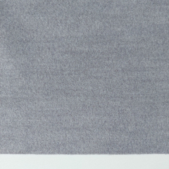 Jackenstoff Mantelstoff Velourstoff Lodenstoff Meterware weich uni - hellgrau meliert