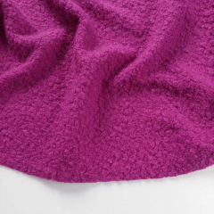 Boucle Stoff Schafsl�ckchen weicher Griff, helle Pflaume (cyclam)