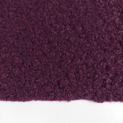 Boucle Stoff Schafsl�ckchen weicher Griff, Oxblood (Ochsenblut)