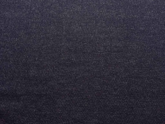 RESTST�CK 152 cm Viskose French Terry leicht, navy melange