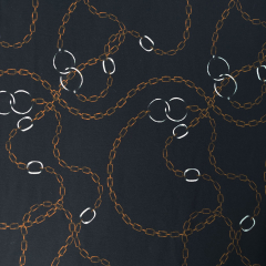 Punto di Roma Heavy Stretchjersey Ketten, camel wei� schwarz